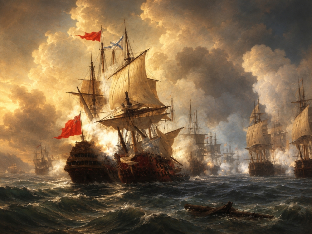 Сражение у мыса Калиакрия 31 июля 1791